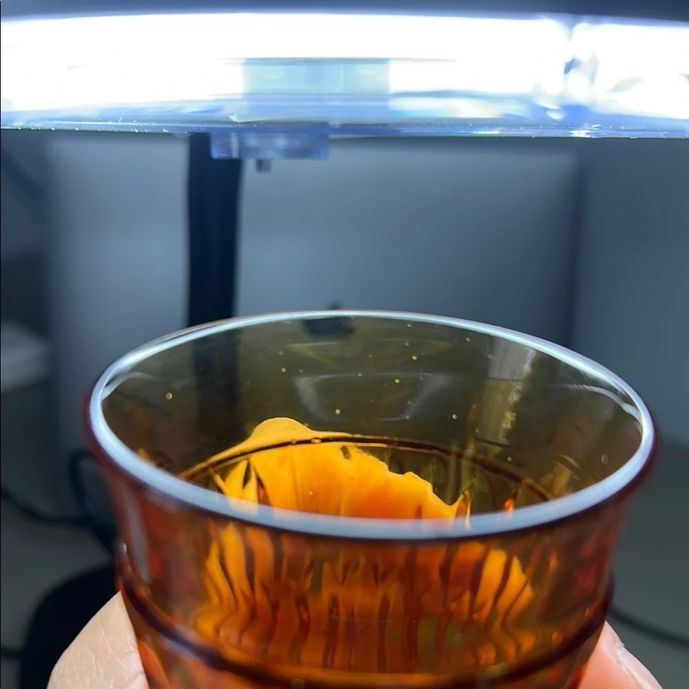 Indiana Glass Orange and Brown Drinkware Set for Dining - Picture 7 of 9